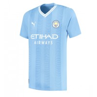 Manchester City Rico Lewis #82 Kotipaita 2023-24 Lyhythihainen